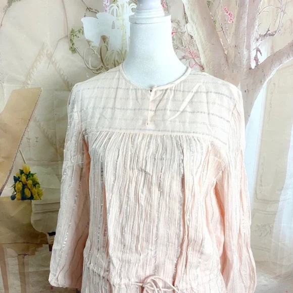 NEW Isabel Marant Etolie Salome Blush Dress - Picture 4 of 13